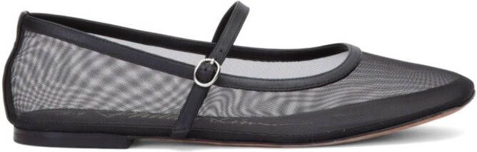 3.1 Phillip Lim ID mesh ballerina shoes Black