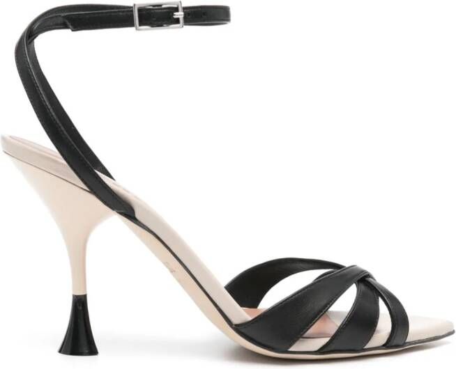 3juin Noeli Sierra 95mm sandals Black