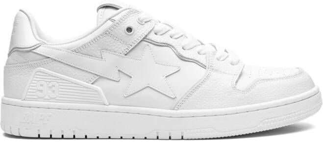 A BATHING APE Bape SK8 STA #3 M1 "White" sneakers