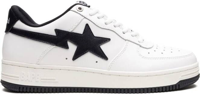 A BATHING APE x Jjjjound Bapesta "White Navy" sneakers