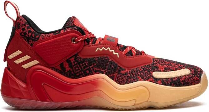 Adidas D.O.N Issue 3 "Chinese New Year" sneakers Red - Picture 2