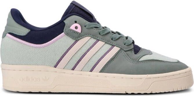 Adidas Samba lace-up leather sneakers White