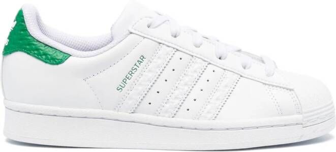 Adidas drawstring-detail touch-strap sandals White - Picture 2