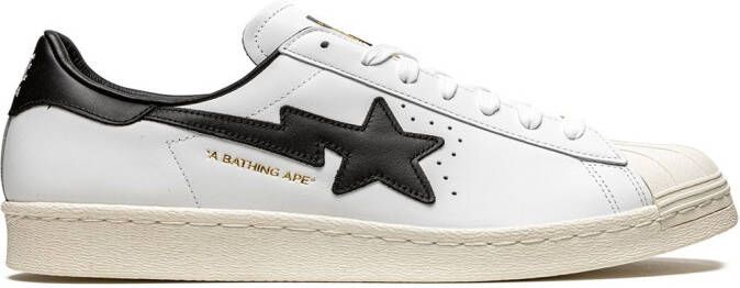 Adidas x Bapte Superstar 80s ''White Black'' sneakers