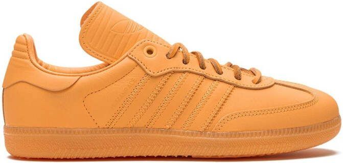 Adidas x Pharrell Williams Samba Hu race "Orange" sneakers