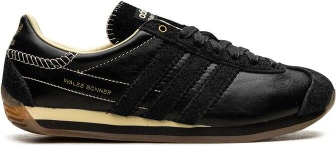 Adidas x Wales Bonner Country "Core Black Easy Yellow" sneakers - Picture 2