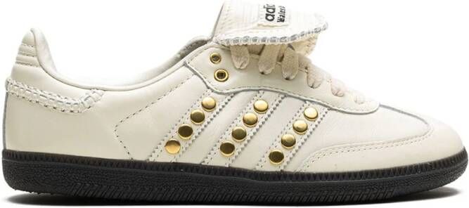 Adidas x Wales Bonner Samba " Studded Pack Cream" sneakers Neutrals - Picture 2