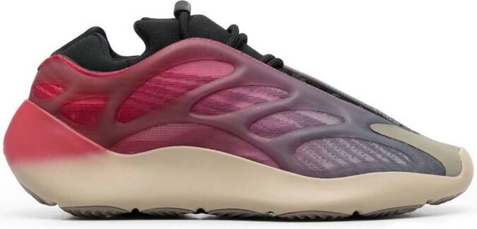 Adidas Yeezy 700 v3 "Fade Carbon" sneakers Red