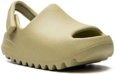 Adidas Yeezy Kids Yeezy "Resin" slides Green