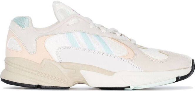 Adidas purple Temper Run Subtle 90s leather and suede low-top sneakers - Picture 2