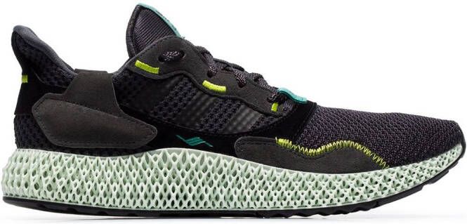 Adidas LXCON "Core Black Shock Red Cloud White" sneakers Green - Picture 4