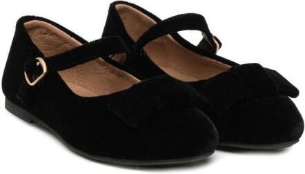 Age of Innocence Ellen side-buckle ballerinas Black