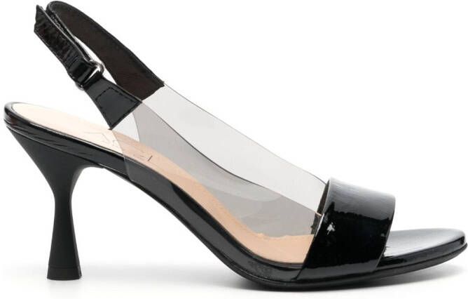 AGL Francesca leather sandals Black