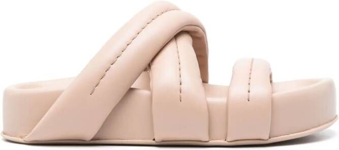 AGL Jane padded sandals Pink