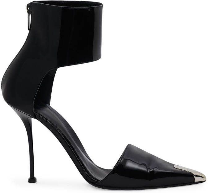 Alexander McQueen Punk 105mm pointed-toe pumps Black