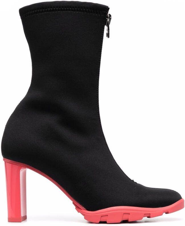 Alexander McQueen Scuba 85 boots Black