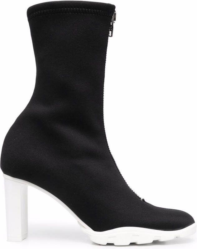 Alexander McQueen Scuba 85 boots Black