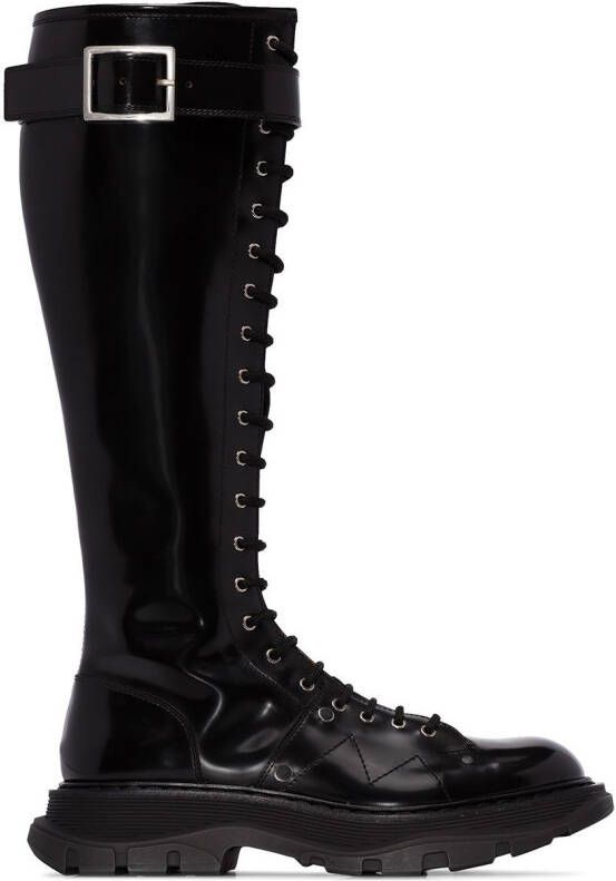 Alexander McQueen Tread Slick boots Black