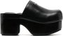 Alexander Wang Zoe 85mm leather mules Black - Thumbnail 1