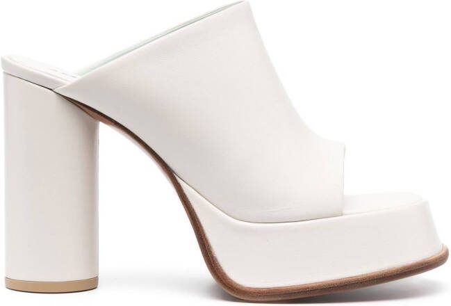 AMBUSH open-toe sandals White