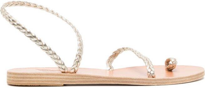 Ancient Greek Sandals Eleftheria open-toe sandals Gold
