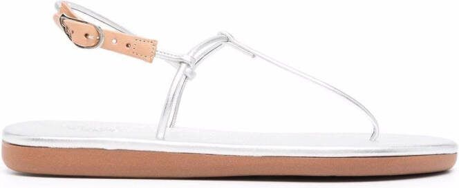 Ancient Greek Sandals Katerina sandals Silver