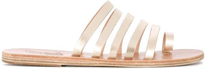 Ancient Greek Sandals Niki sandals Metallic