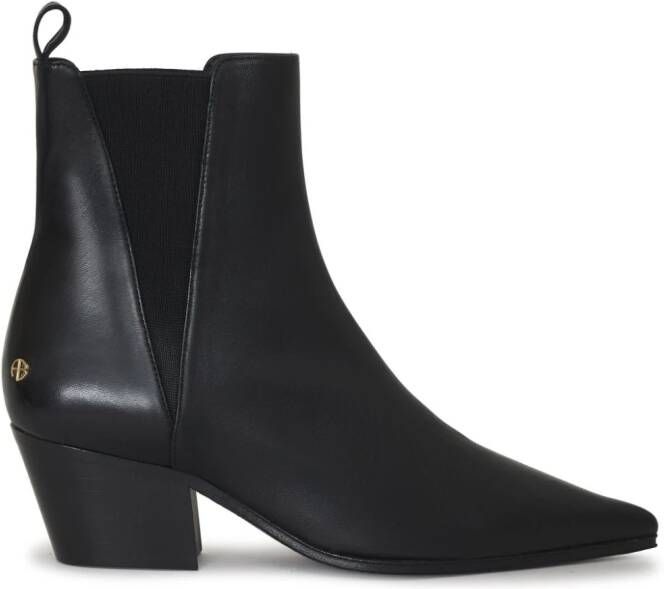 ANINE BING Sky cowboy boots Black