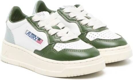 Autry Kids Medalist leather sneakers White