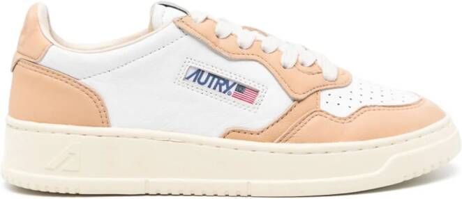 Autry Medalist leather sneakers Brown