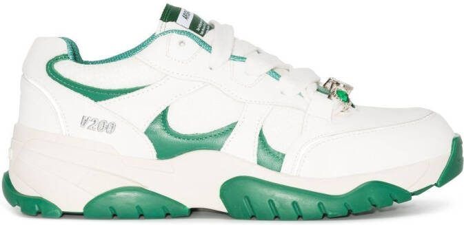 Axel Arigato Catfish Lo crystal-embellished sneakers White