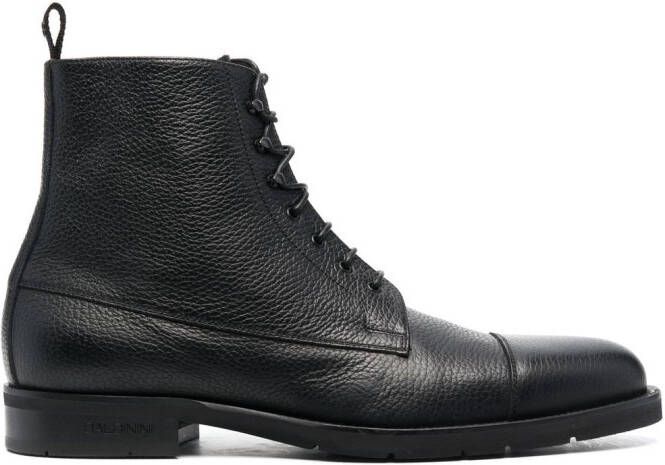 Baldinini leather ankle boots Black