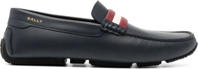 Bally Pilot leather loafers Blue