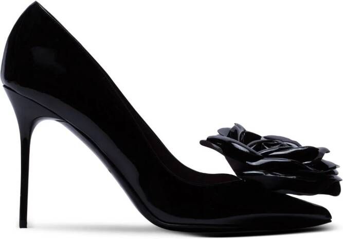 Balmain Ruby 95mm leather pumps Black