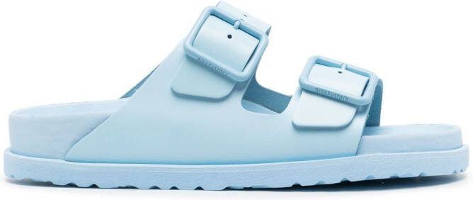 Birkenstock Arizona leather slides Blue