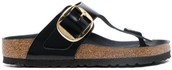 Birkenstock Gizeh Big Buckle 35mm slides Black