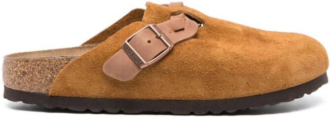 Birkenstock Boston Braided clogs Brown