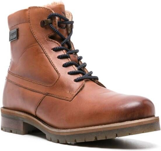 Bugatti Valere Comfort lace-up boots Brown
