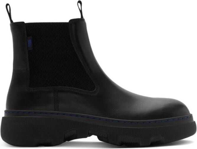 Burberry round-toe chelsea boots Black