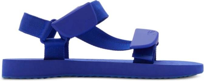 Burberry Trek flat sandals Blue