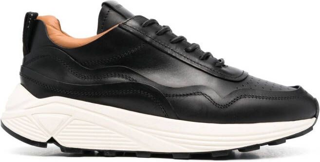 Buttero piping-detail low-top sneakers Black