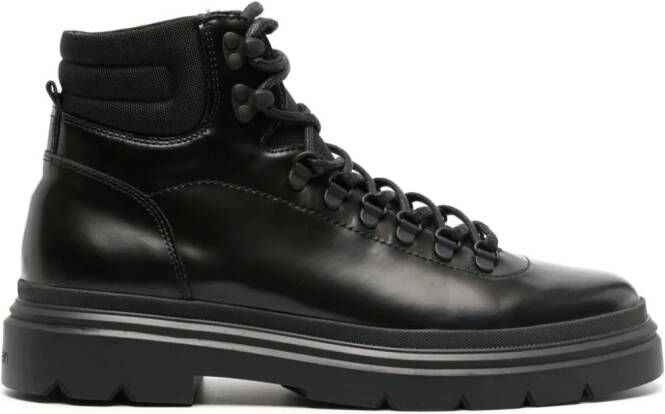 Calvin Klein 40mm tonal ankle boots Black
