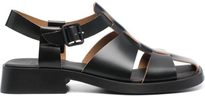 Camper Dana buckled sandals Black