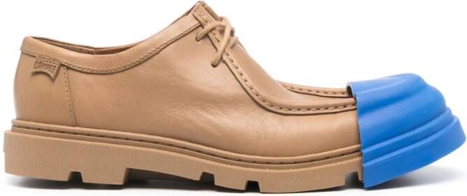 Camper Junction contrasting-toecap brogues Brown