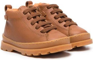 Camper Kids Brutus ankle leather boots Brown