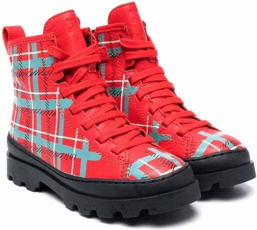 Camper Kids Brutus boots Red