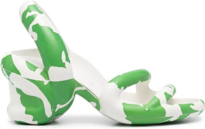 Camper Kobarah 76mm sandals Green