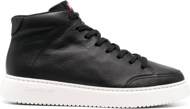 Camper lace-up high-top sneakers Black