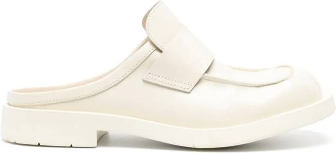 CamperLab Mil 1978 backless loafers Neutrals