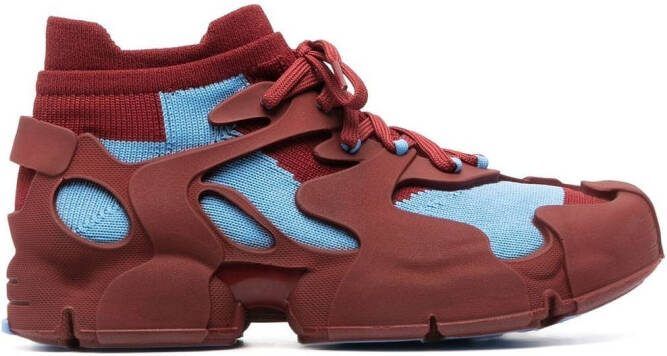CamperLab panelled sneakers Red